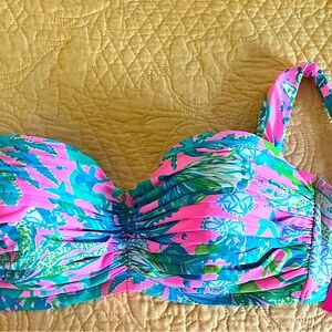 Lilly Pulitzer drea bathing top size 36D